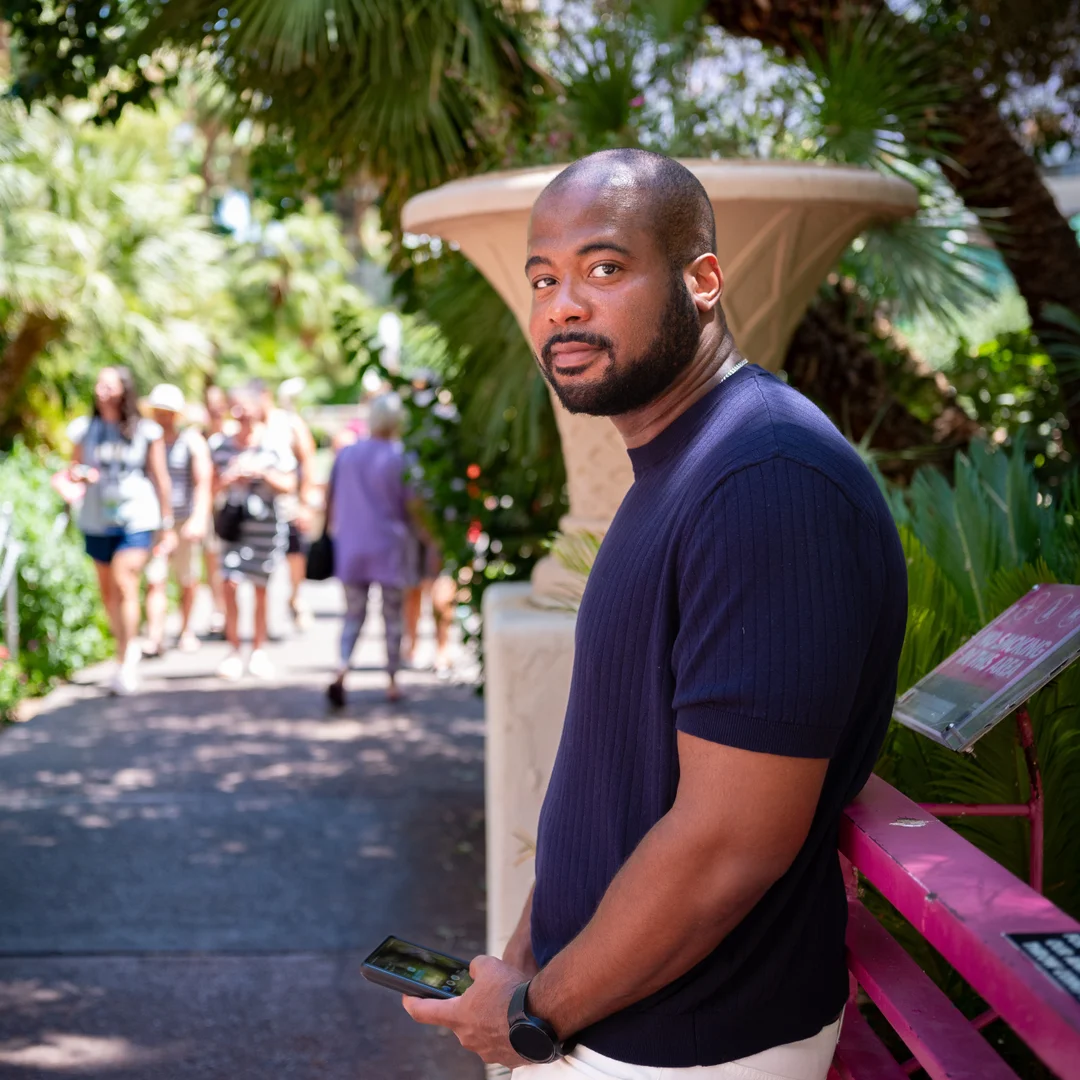 Ringba User Stories - Michael Walker on the sidewalk